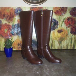 Liz Claiborne Boots Brown NEW